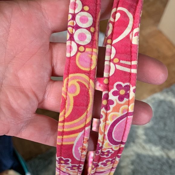 Vera Bradley Retired Raspberry Fizz Shoulder Bag - Picture 7 of 7